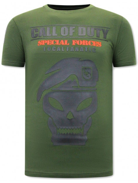 Local Fanatic T-shirt call of duty 11-6479 large