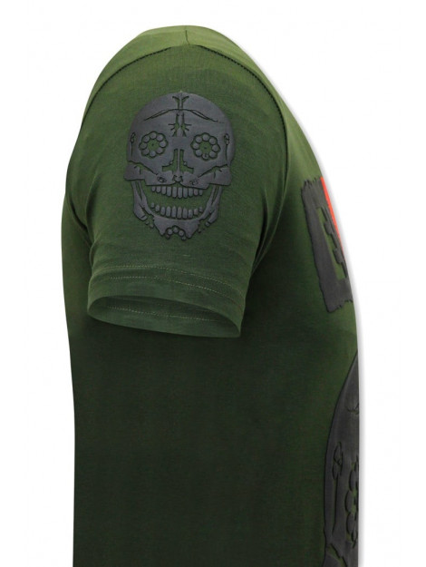 Local Fanatic T-shirt met opdruk el narco 11-6473 large