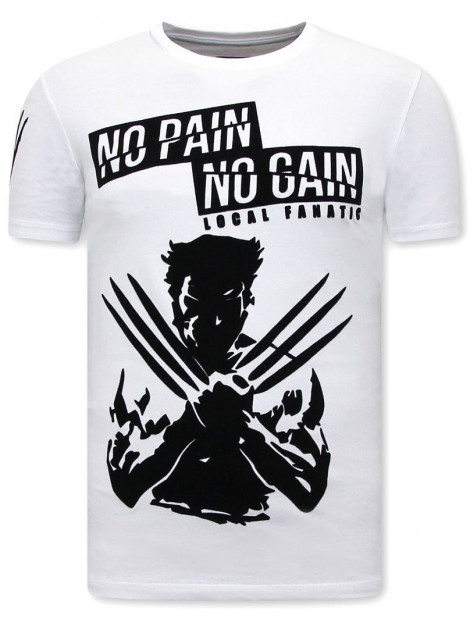 Local Fanatic Print-shirt wolverine t-shirt x man nov-59 large