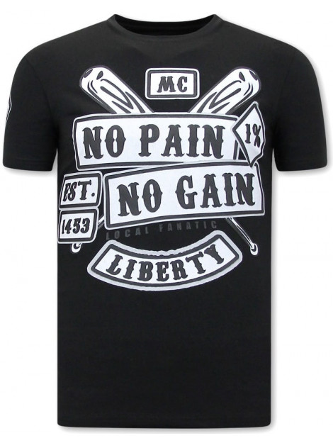 Local Fanatic Shirt met print sons of anarchy mc nov-93 large