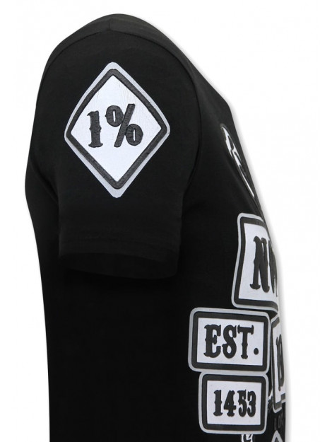 Local Fanatic Shirt met print sons of anarchy mc nov-93 large