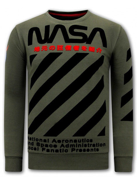 Local Fanatic Sweater nasa 11-6442 large
