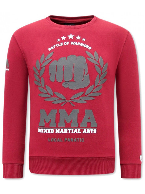 Local Fanatic Sweater met mma fighter 11-6478 large