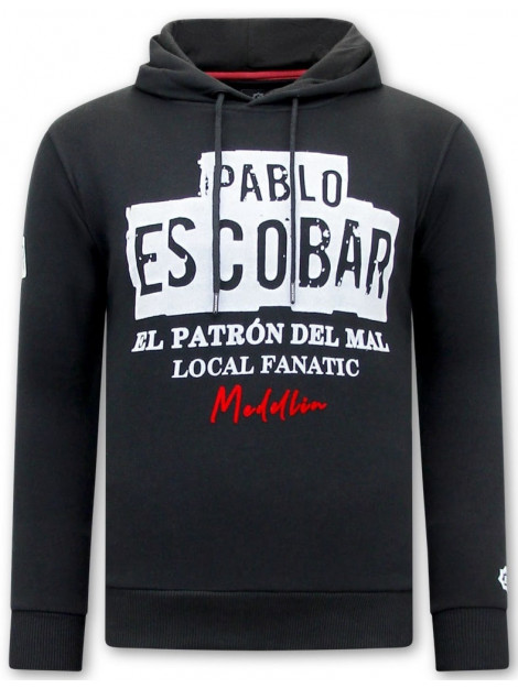 Local Fanatic Hoodie print pablo escobar 11-6466 large