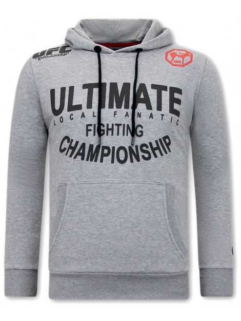 Local Fanatic Hoodie print ufc ultimate fighting 11-6438 large