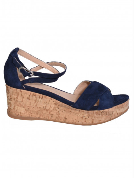 Unisa Kangas/Ocean Sandalen Blauw - To Be Dressed