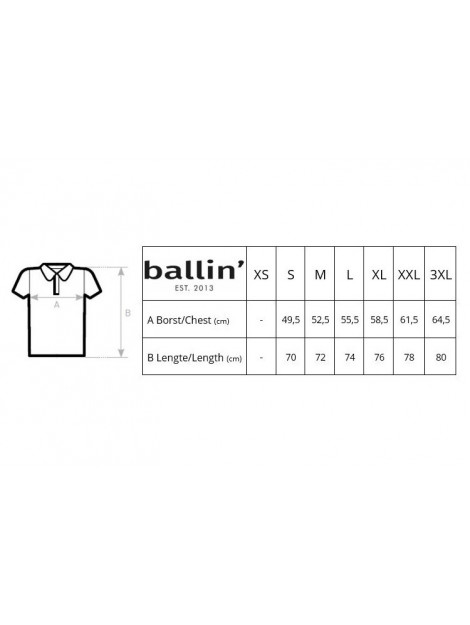 Ballin Est. 2013 Basic polo PO-H00051-PINK-XXL large