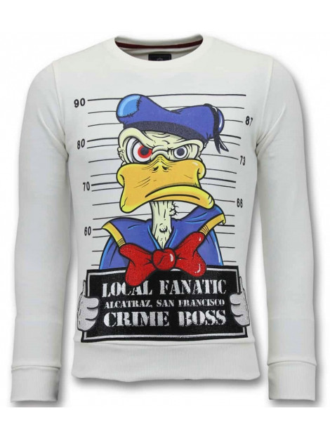 Local Fanatic Sweater alcatraz prisoner 11-6390W large