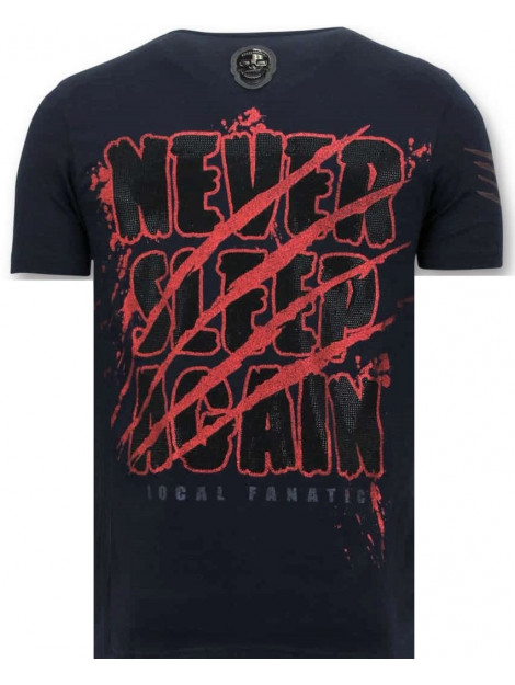 Local Fanatic T-shirt freddy krueger 11-6364B large