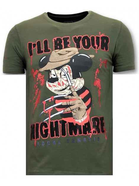 Local Fanatic T-shirt freddy krueger 11-6364G large