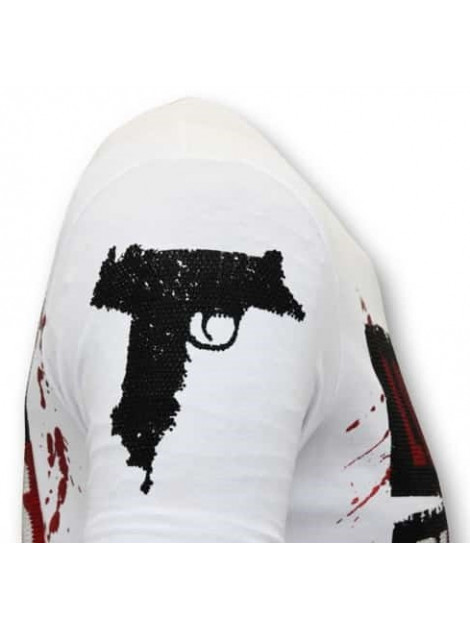 Local Fanatic T-shirt los jefes de narcos 11-6372W large