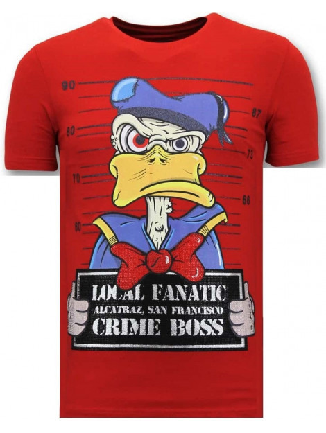 Local Fanatic T-shirt alcatraz prisoner 11-6385R large