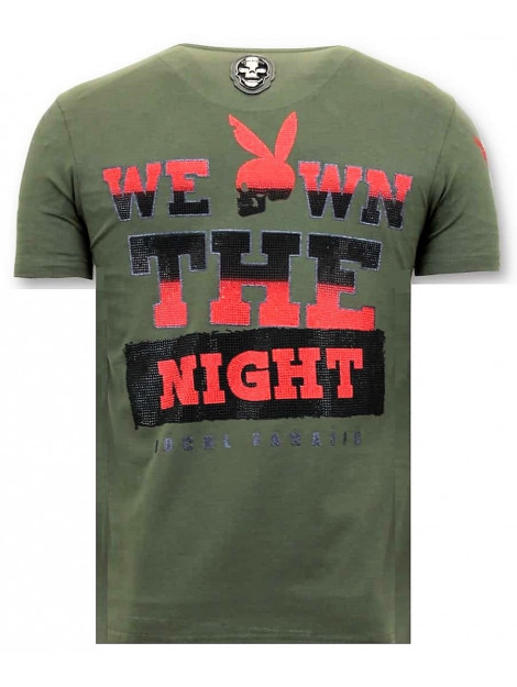 Local Fanatic T-shirt the playtoy mansion 11-6386W large