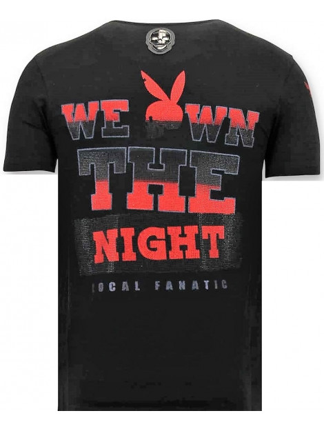 Local Fanatic T-shirt the playtoy mansion 11-6386Z large