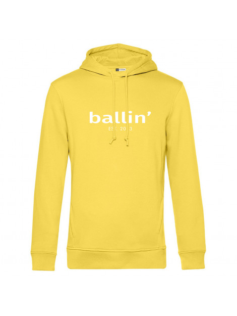 Ballin Est. 2013 Basic hoodie HO-H00050-YLW-S large
