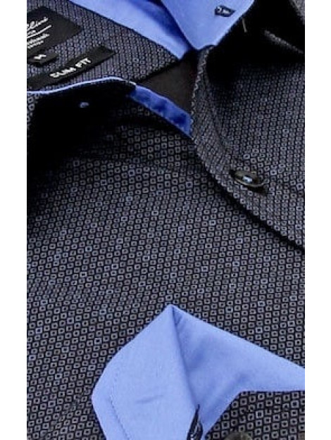 Tony Backer Met print slim fit 3067NW large