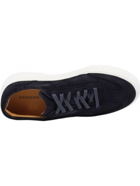 Magnanni Heren Sneakers Blauw led sneaker | Van den Assem