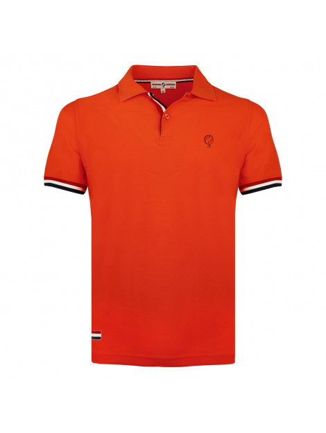 Q1905 Polo shirt matchplay oranje rood QM2611525-417-1 large