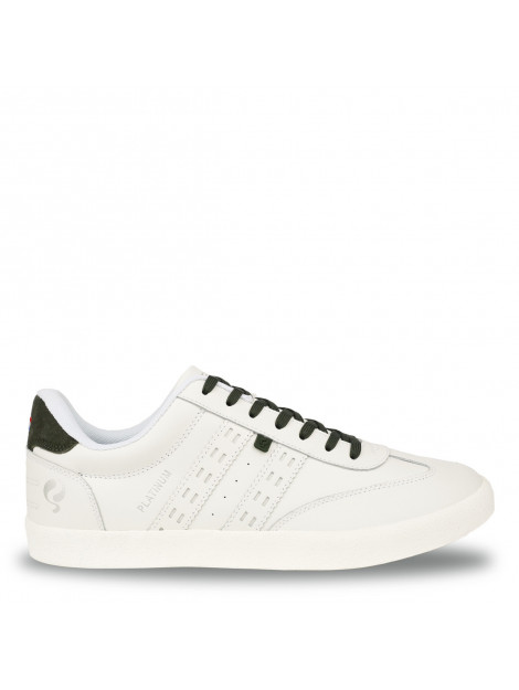 Q1905 Sneaker platinum wit/donkergroen QM1211616-000-3 large