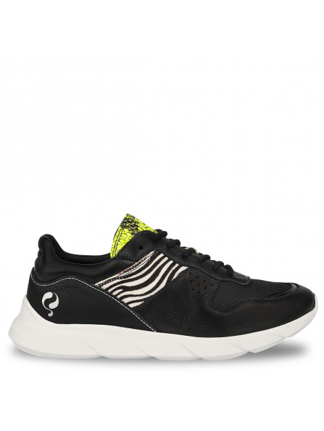 Q1905 Sneaker hillegom zwart/multi QW1301321-199-1 large