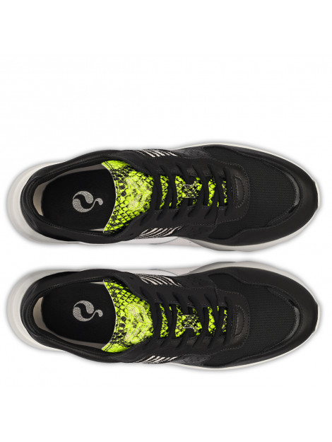 Q1905 Sneaker hillegom zwart/multi QW1301321-199-1 large