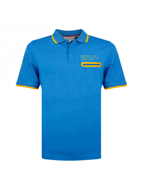 Q1905 Polo shirt zomerland kobalt QM2311918-601-1 large