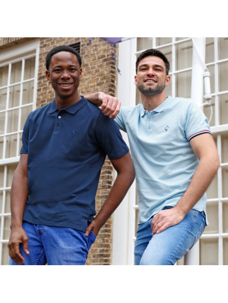 Q1905 Polo shirt bloemendaal -licht QM2311022-609-1 large