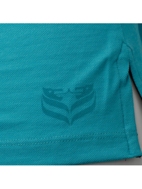 Q1905 Polo shirt bloemendaal aqua QM2311022-610-1 large