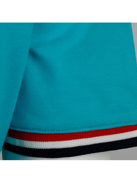 Q1905 Polo shirt bloemendaal aqua QM2311022-610-1 large
