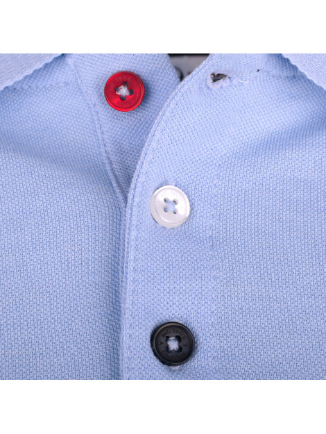Q1905 Polo shirt willemstad lila blauw QM2311909-649-1 large