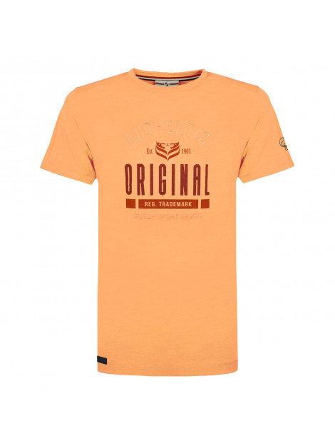 Q1905 T-shirt duinzicht abrikoos QM2311141-321-1 large