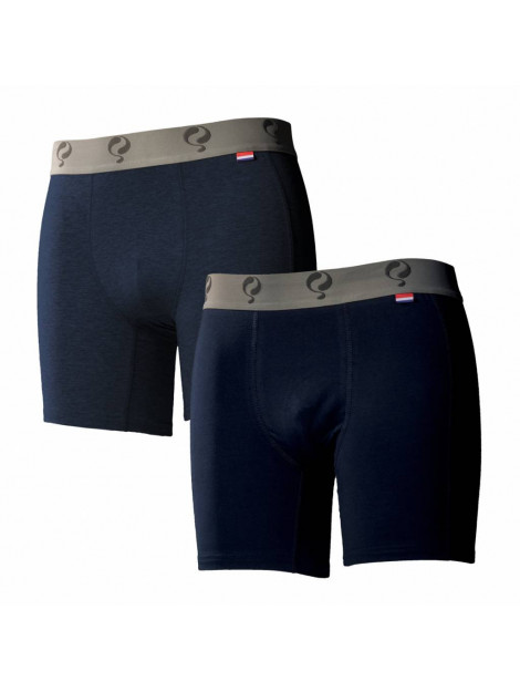 Q1905 Boxer 2-pack jeans / navy QMU-8000JN-S large