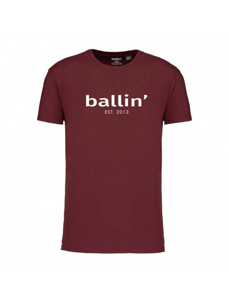 Ballin Est. 2013 Basic shirt SH-REG-H050-BURG-3XL large