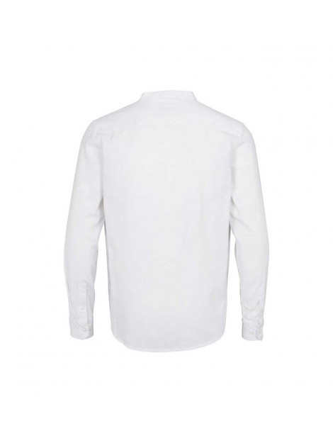 Kronstadt Ks3308 johan linen henley shirt white KS3308 large