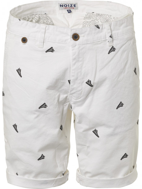 Noize Korte broek 010 white