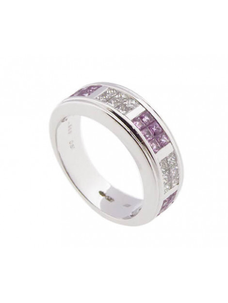Christian Ring met diamanten en roze beryl 64363G9-8314JC large