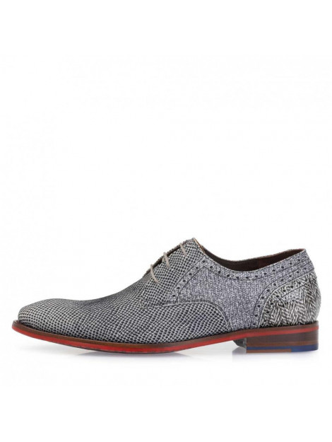 Floris van Bommel 18107/37 Geklede schoenen Grijs Melange - To Be Dressed