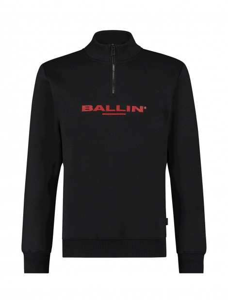 Ballin Amsterdam Half Zip With Logo Special Rubber 21039301 large