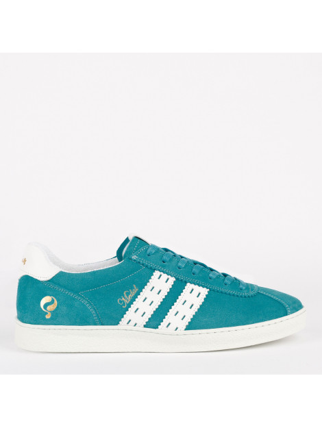 Q1905 Sneaker medal aqua blauw/wit QM111516-610-1 large