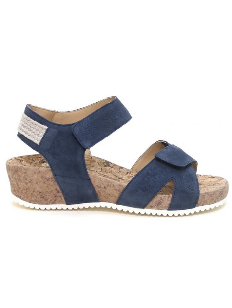 Durea 7397 Sandaal sleehak wit H | Schutrups Schoenen Exloo