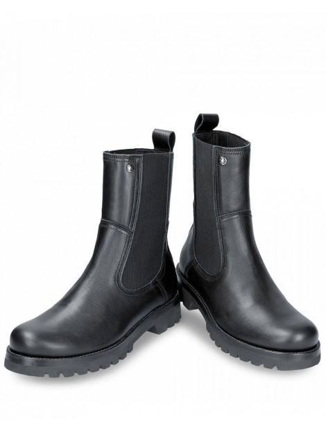 panama jack dames laarzen gevoerd zwart 11 zwart leer Direct leverbaar uit  de webshop van www.