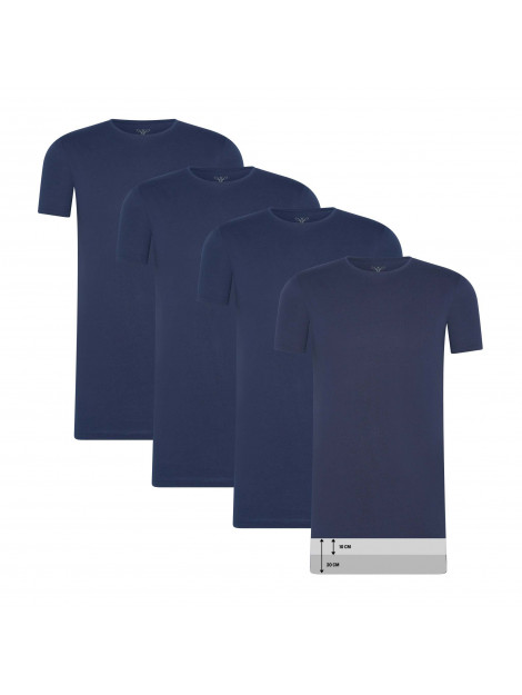 Cappuccino Italia 4-pack t-shirts CAP-4PT-O-NVY-M large