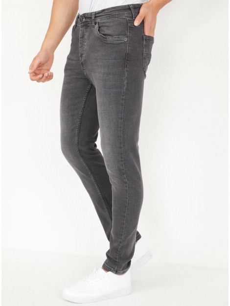 True Rise Stretch spijkerbroek regular fit jeans DP19 large