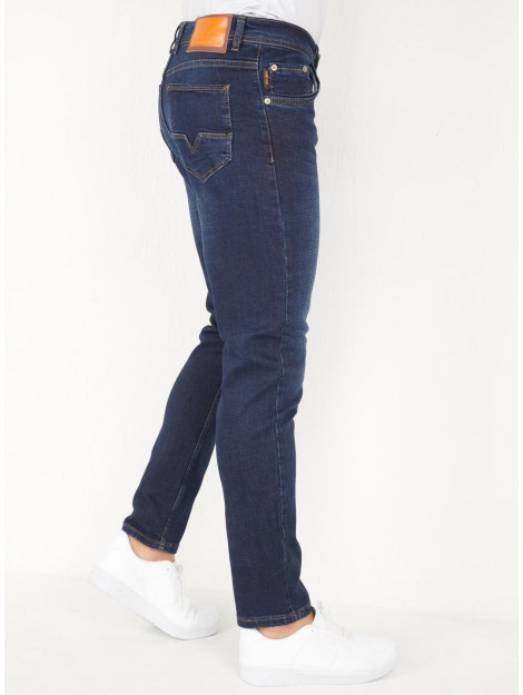 True Rise Regular fit jeans donker DP06 large