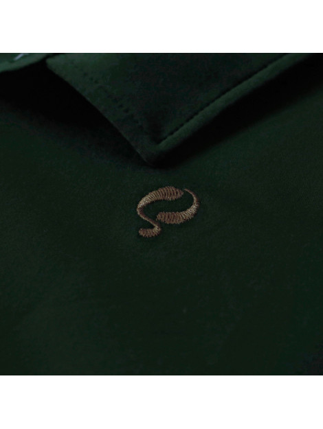 Q1905 Q polo shirt antwerpen pine grove/evergreen QMR-2004-1014 large