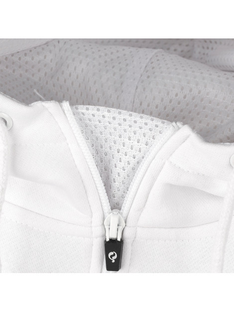 Q1905 Q hooded jacket m white QMR-2003-06 large