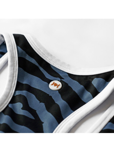 Q1905 Q tanktop print madrid bg + print bg/china blue QWR-2006S-0811 large