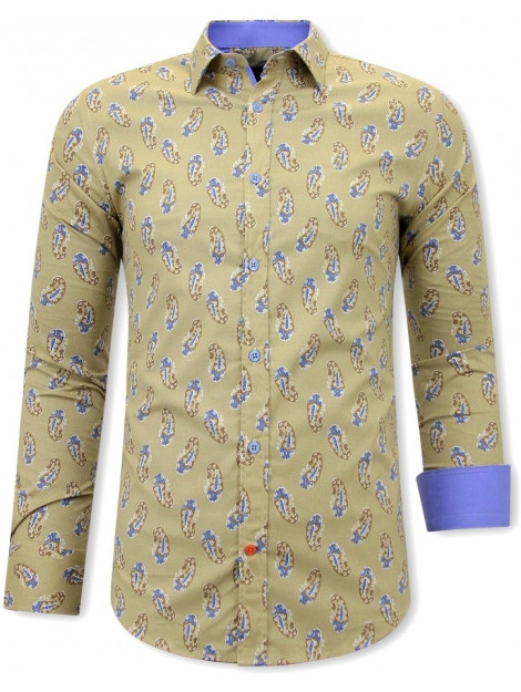 Tony Backer Paisley slim fit 3088 large