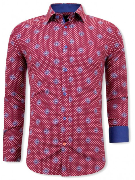Tony Backer Met print slim fit 3087 large