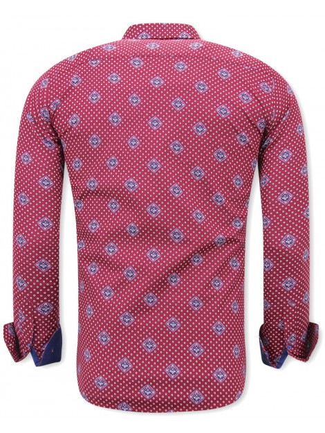 Tony Backer Met print slim fit 3087 large